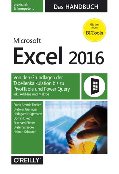 Microsoft Excel 2016 – Das Handbuch • Buch oder E-Book kaufen • dpunkt ...