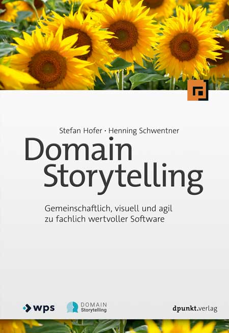 Cover of German book *Domain Storytelling*