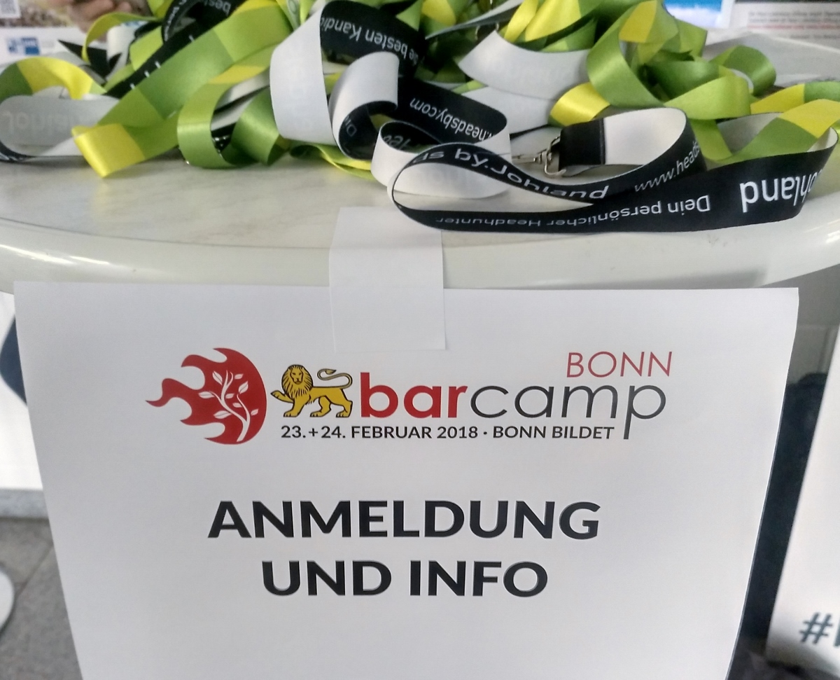 Recap: Barcamp Bonn 2018