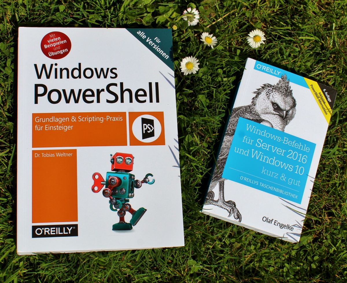 Neuerscheinungen: Zwei Bücher zur Windows-Kommandozeile