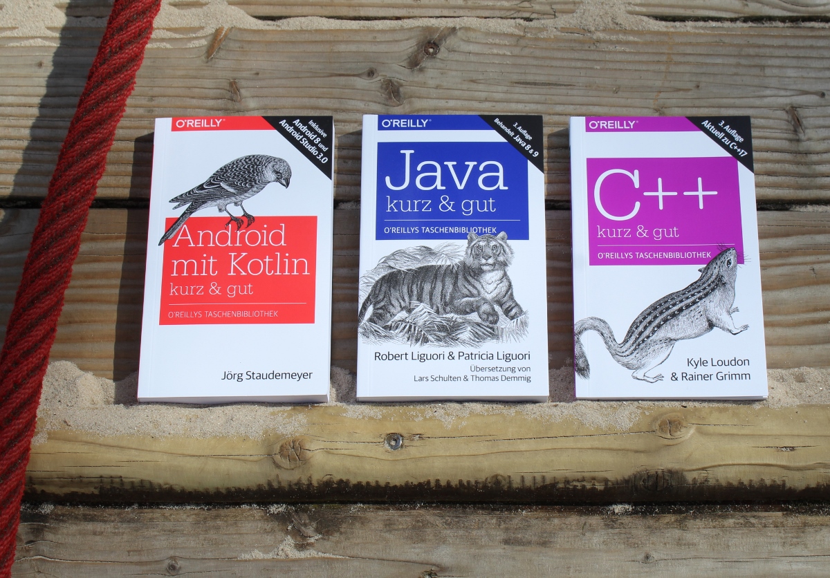 Neuerscheinungen: Android, Java, C++-Taschenbücher