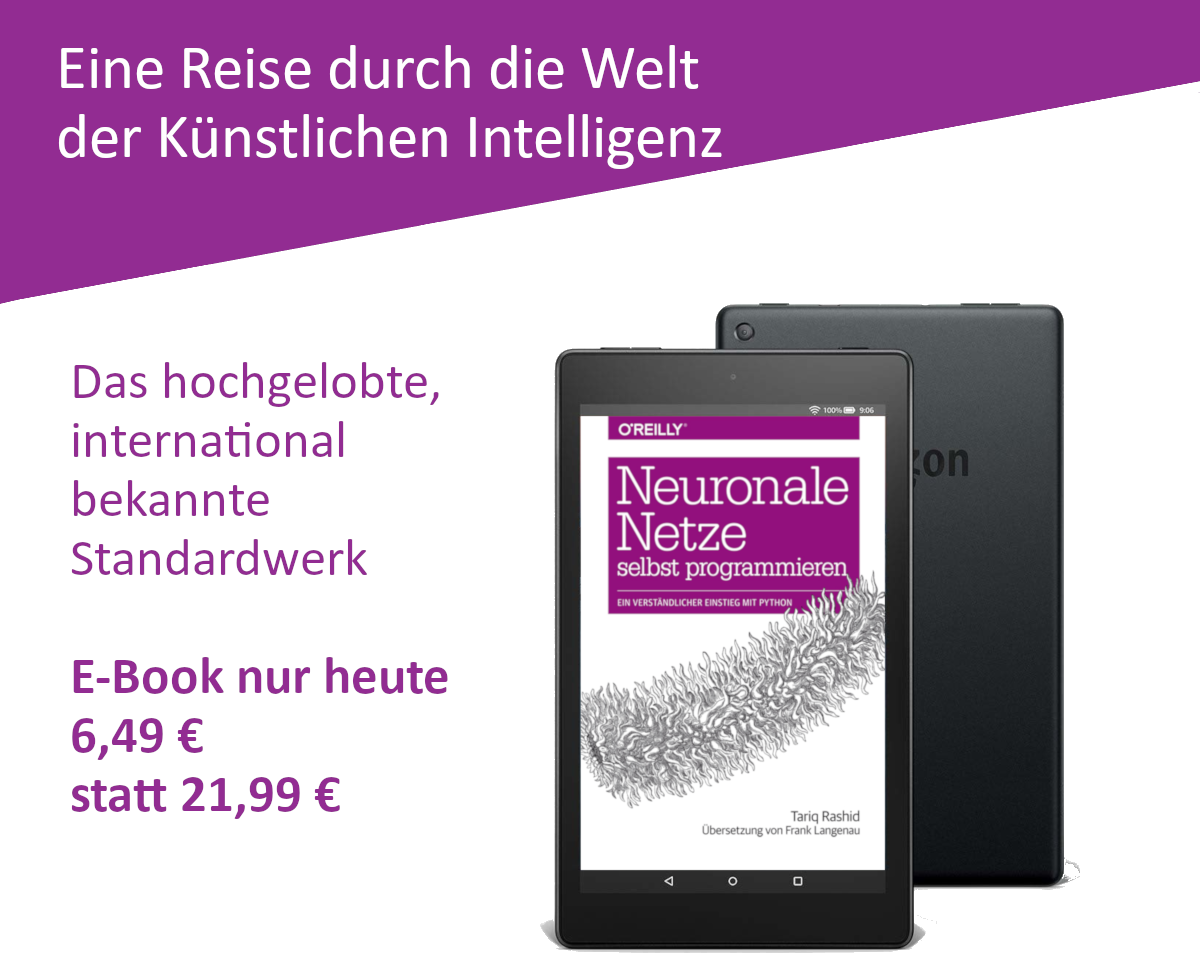 Nur heute: “Neuronale Netze” zum Aktionspreis