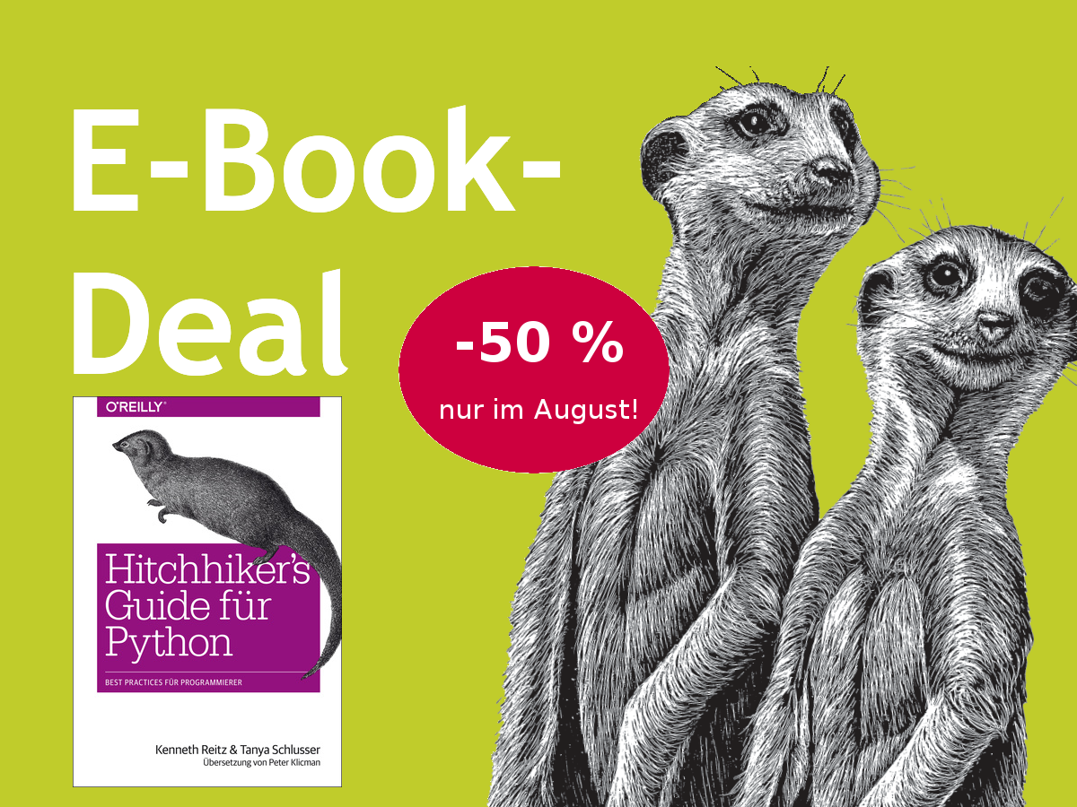 E-Book-Deal im August: Ein brandneues Python-Buch