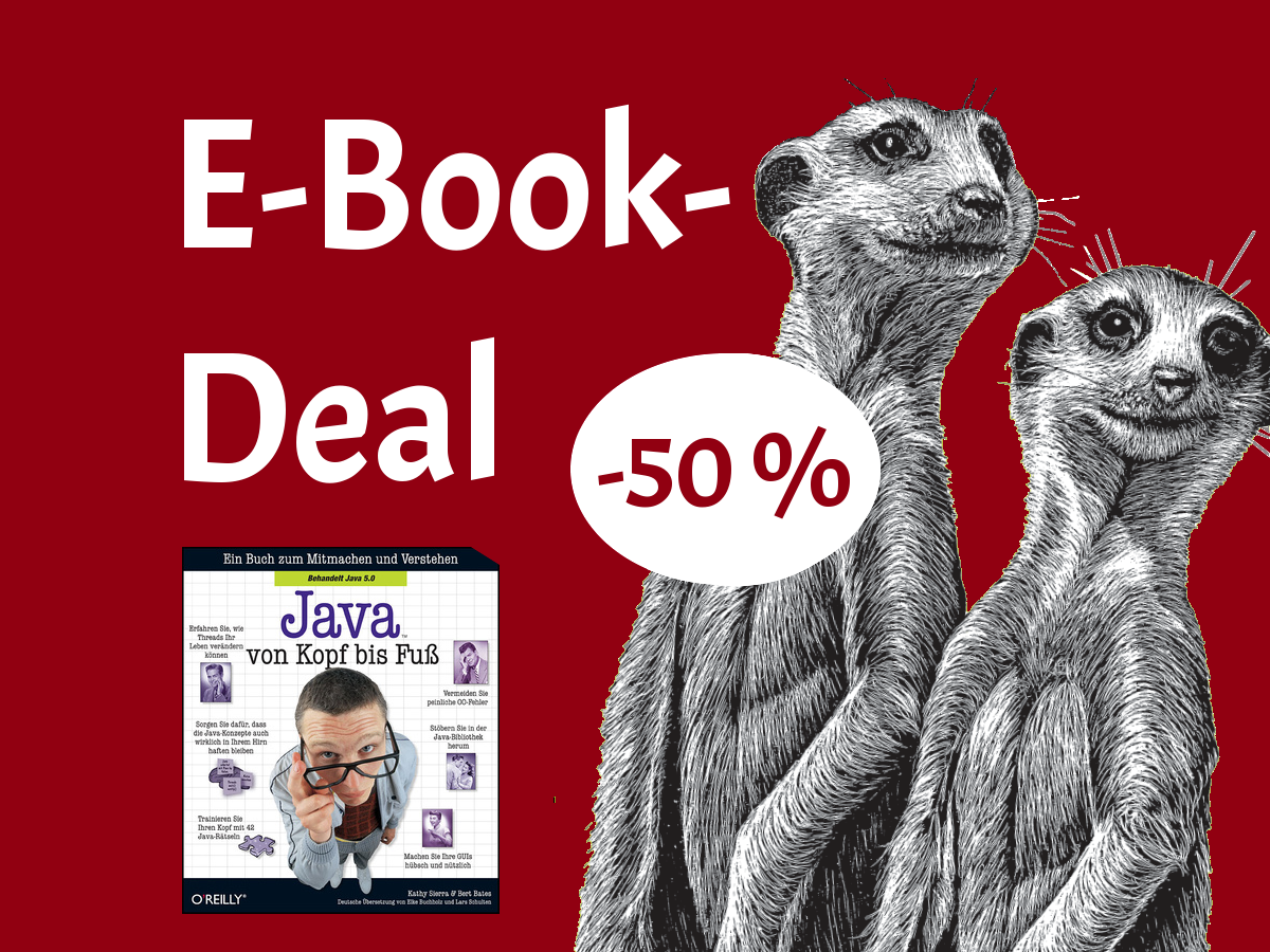 Java von Kopf bis Fuß E-Book-Deal