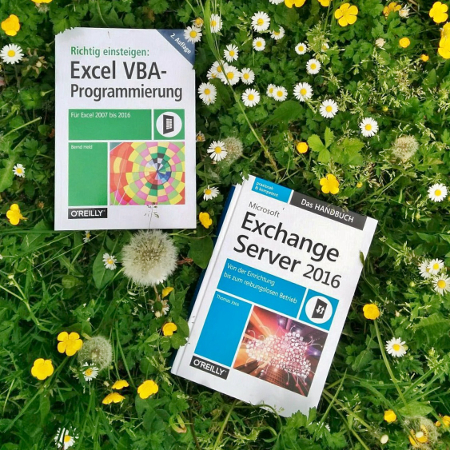 Richtig einsteigen: Excel VBA-Programmierung, Microsoft Exchange Server 2016 - Das Handbuch