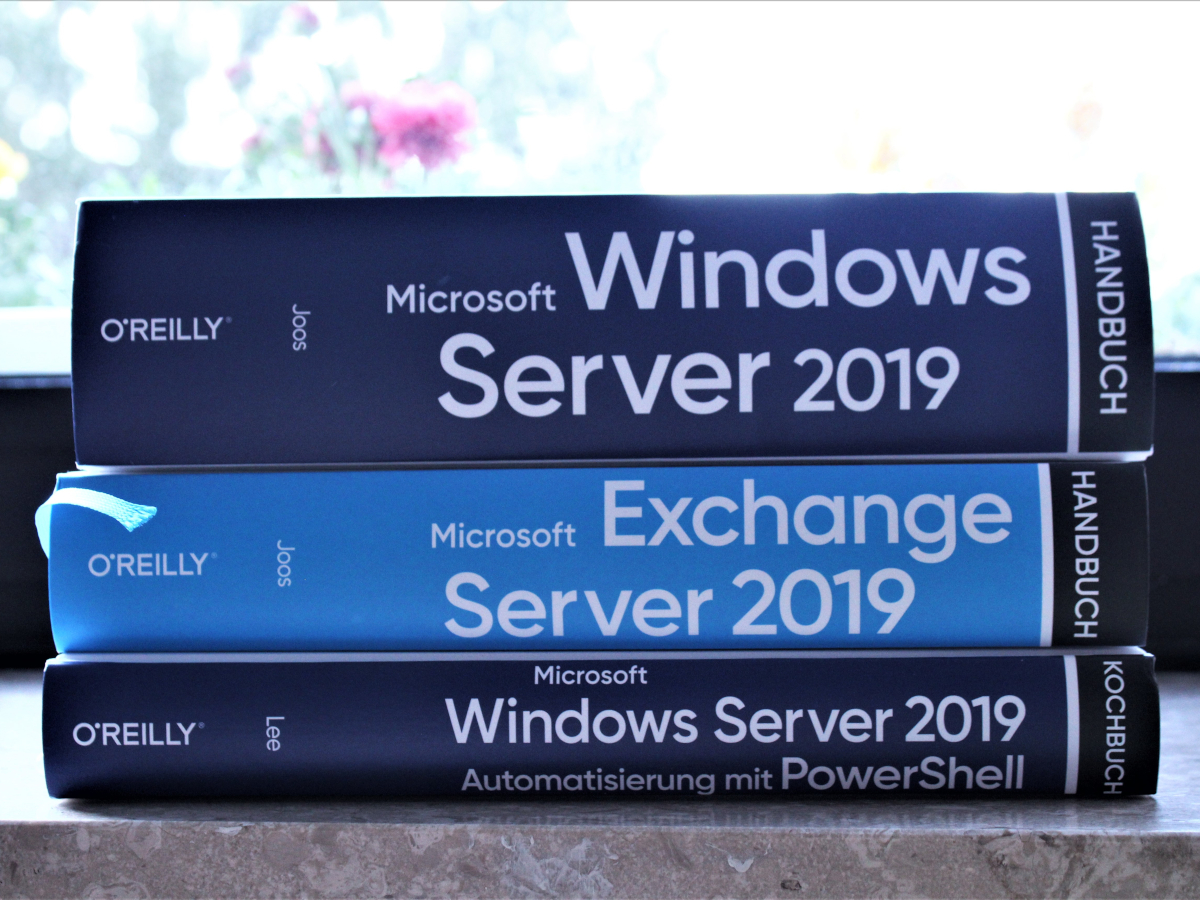 Neuerscheinungen: Windows Server und Exchange Server 2019 plus E-Book-Deal