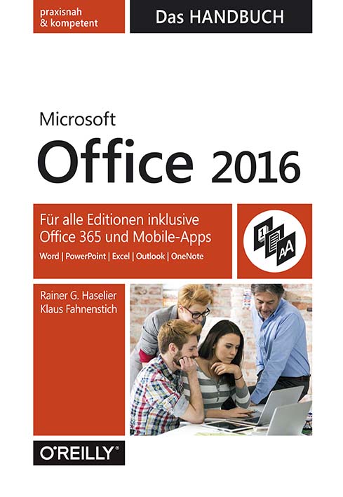Cover von Microsoft Office 2016 - Das Handbuch