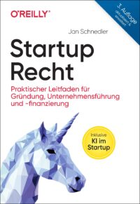 Cover von Startup-Recht