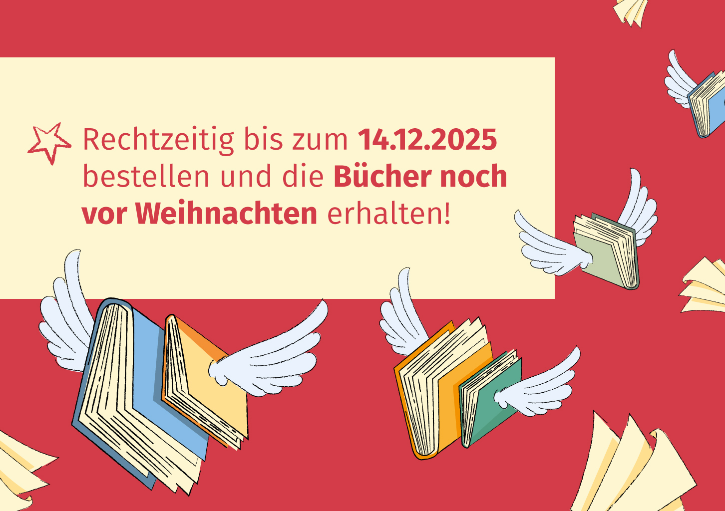 Pop-up Lieferzeiten Weihnachten 2025
