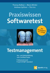 Cover von Praxiswissen Softwaretest – Testmanagement