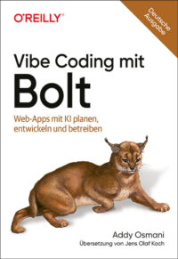 Cover von Vibe Coding mit Bolt