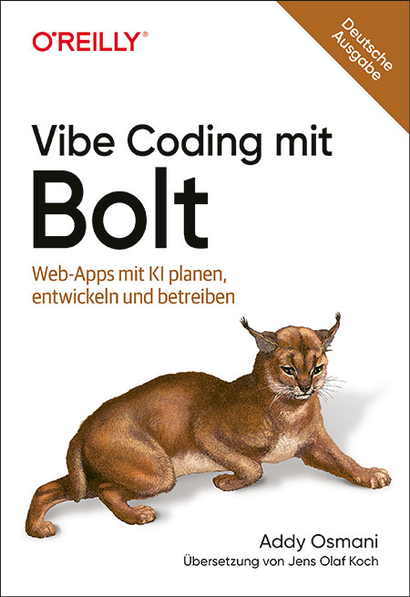 Cover von Vibe Coding mit Bolt