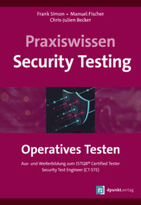 Cover von Praxiswissen Security Testing – Operatives Testen