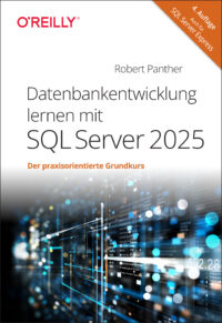 Cover von Datenbankentwicklung lernen mit SQL Server 2025